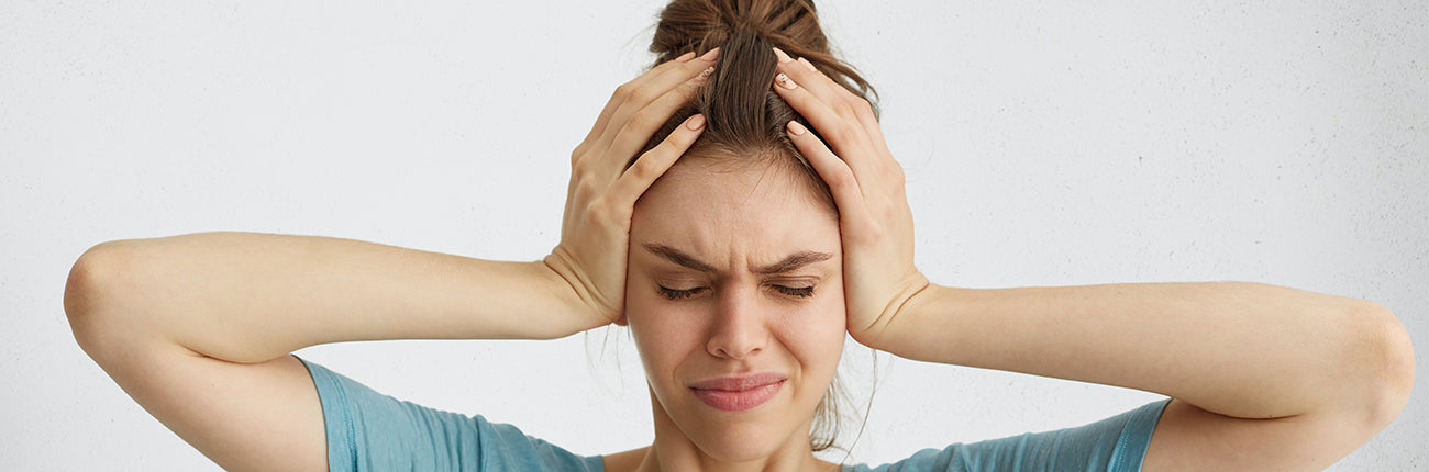 This is an image for a blog on Stress and Hair on www.sublimelife.in