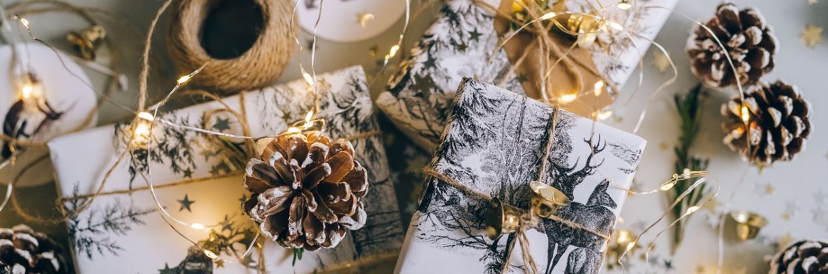 This is an image for a sustainable gifting guide for the festive season on www.sublimelife.in