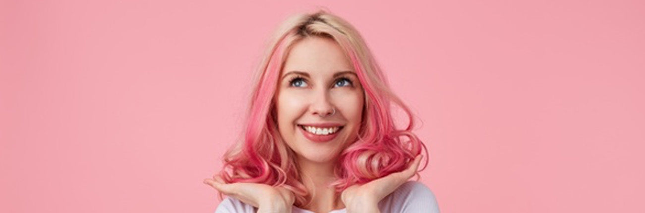This is an image of how to take care of coloured hair at home
