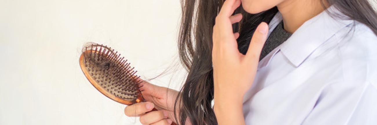 This is an image of hairfall