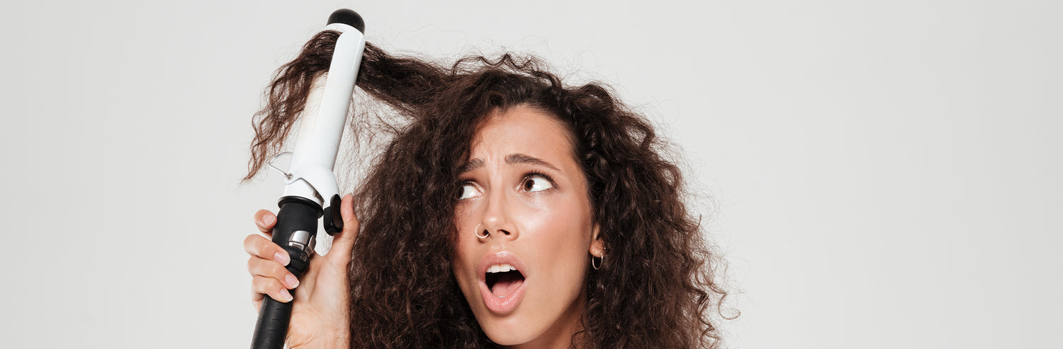 This is an image for a blog on Heat Damaged Hair on www.sublimelife.in