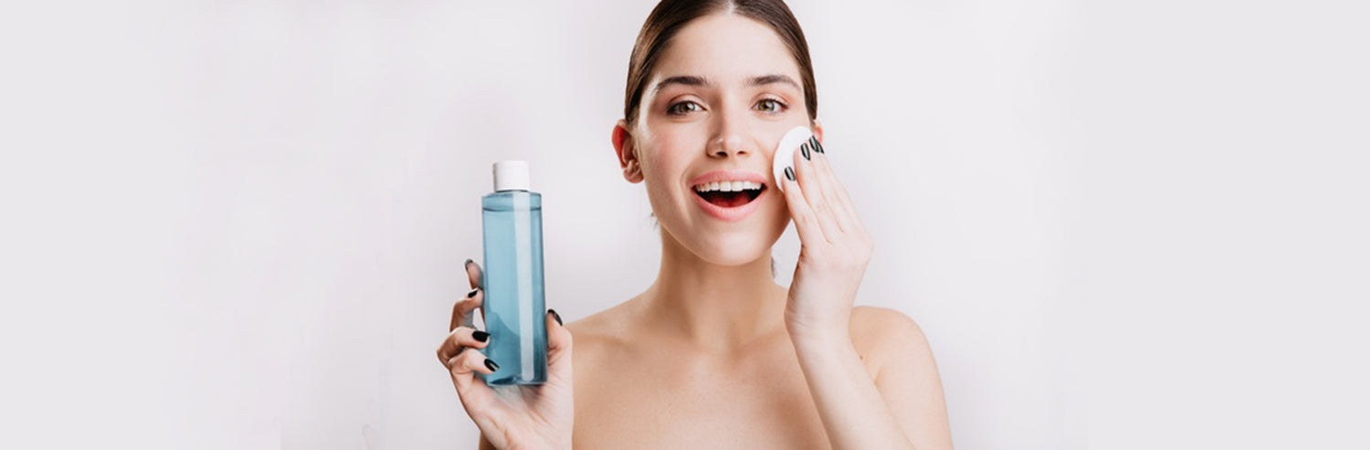 This is a header image for a blog on importance of toner in your skincare routine on www.sublimelife.in