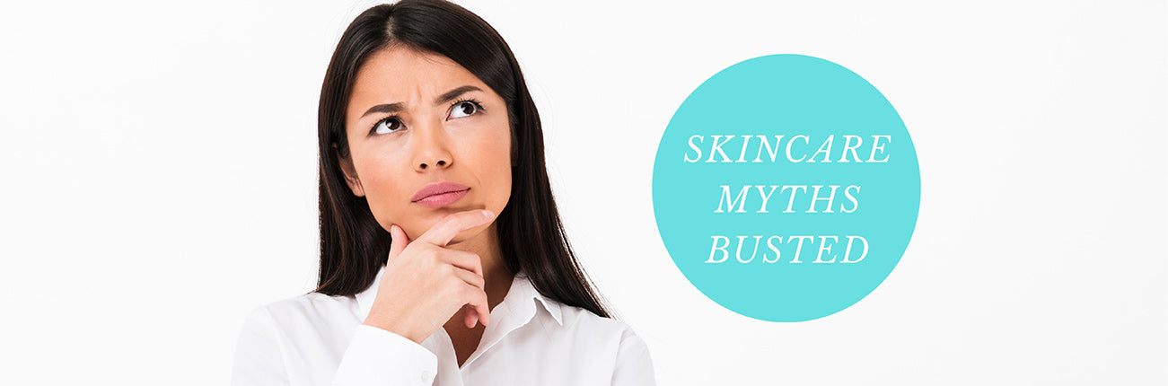 This image is for the article on debunking 8 skincare myths on Sublime Life.