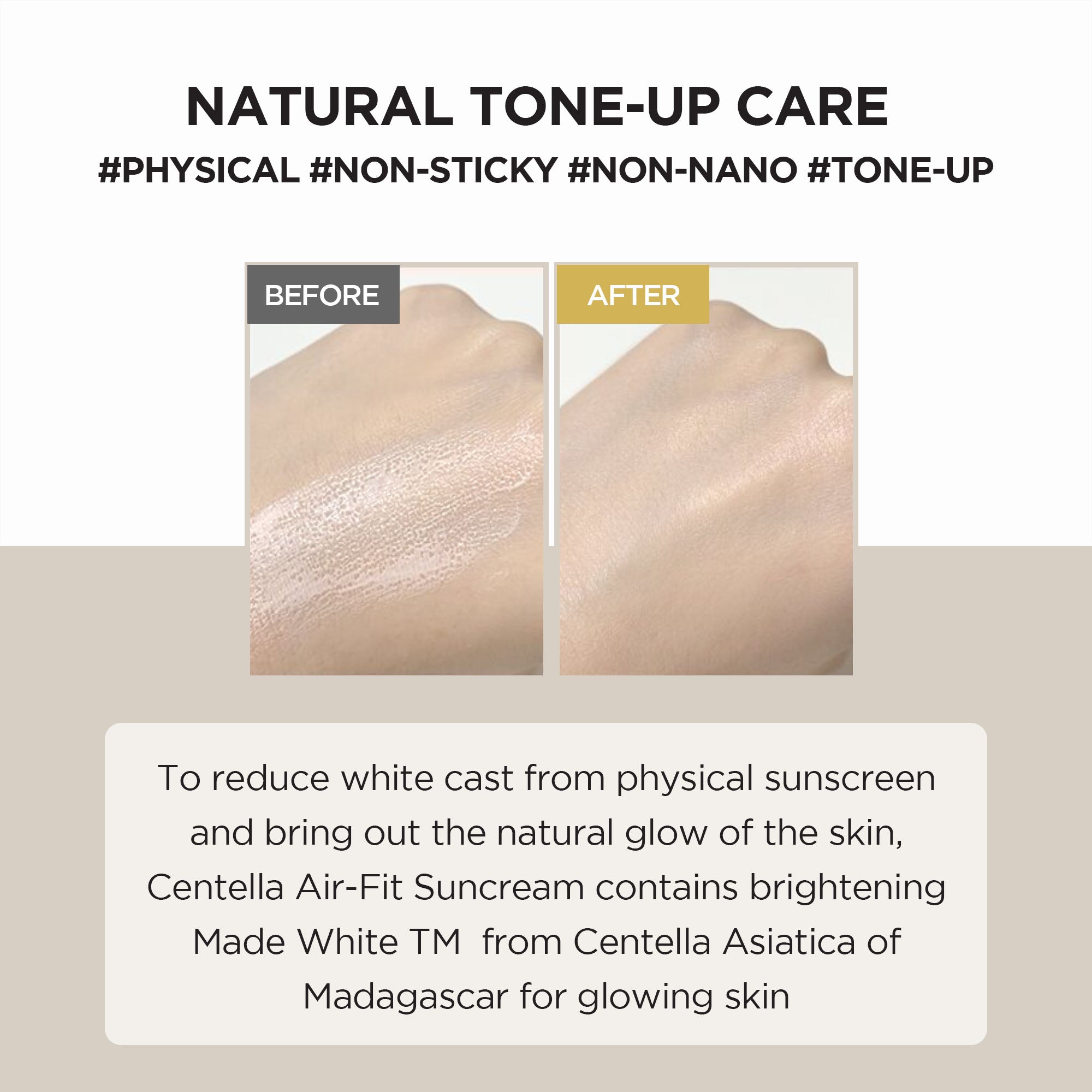 SKIN1004 Madagascar Centella Air-Fit Suncream Plus