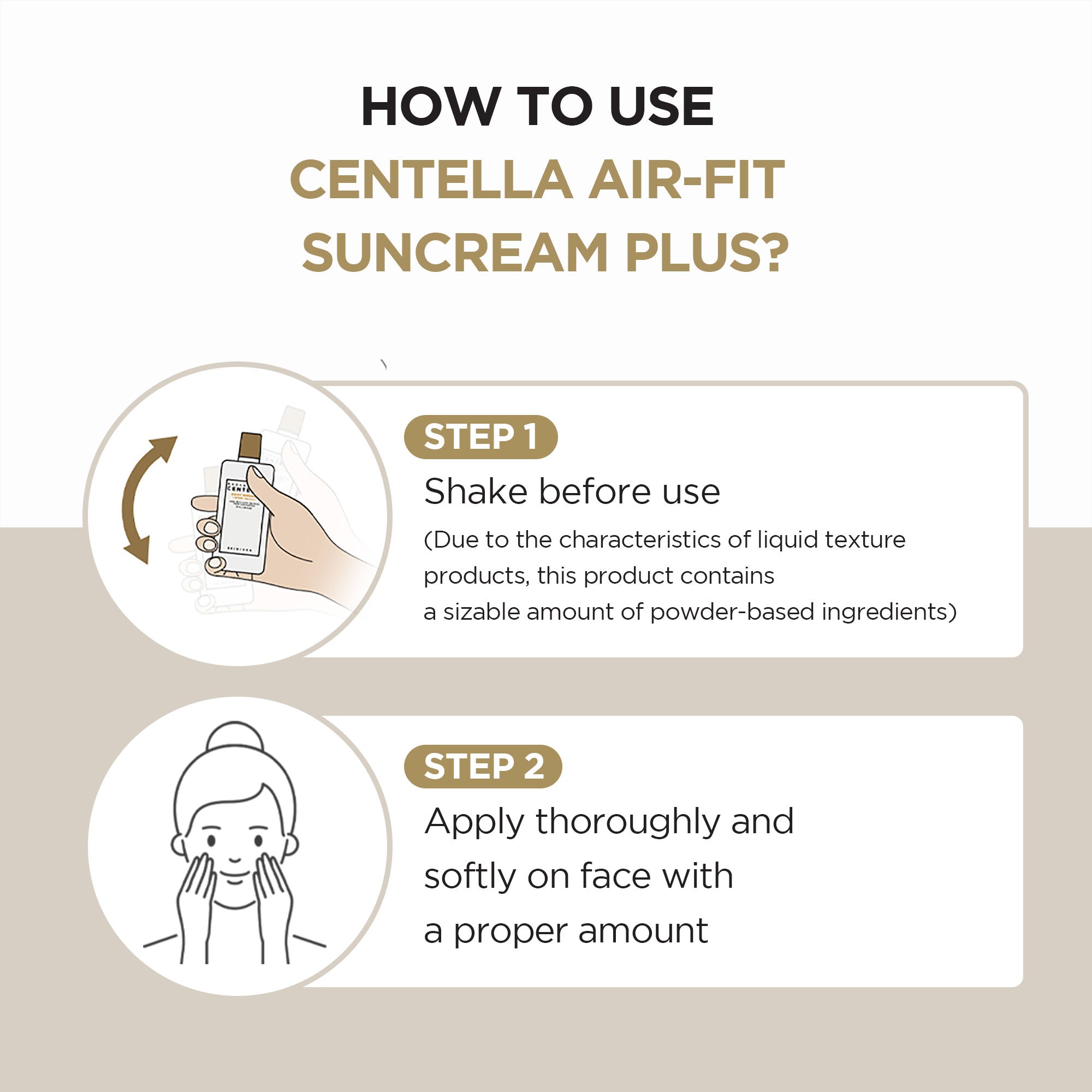 SKIN1004 Madagascar Centella Air-Fit Suncream Plus