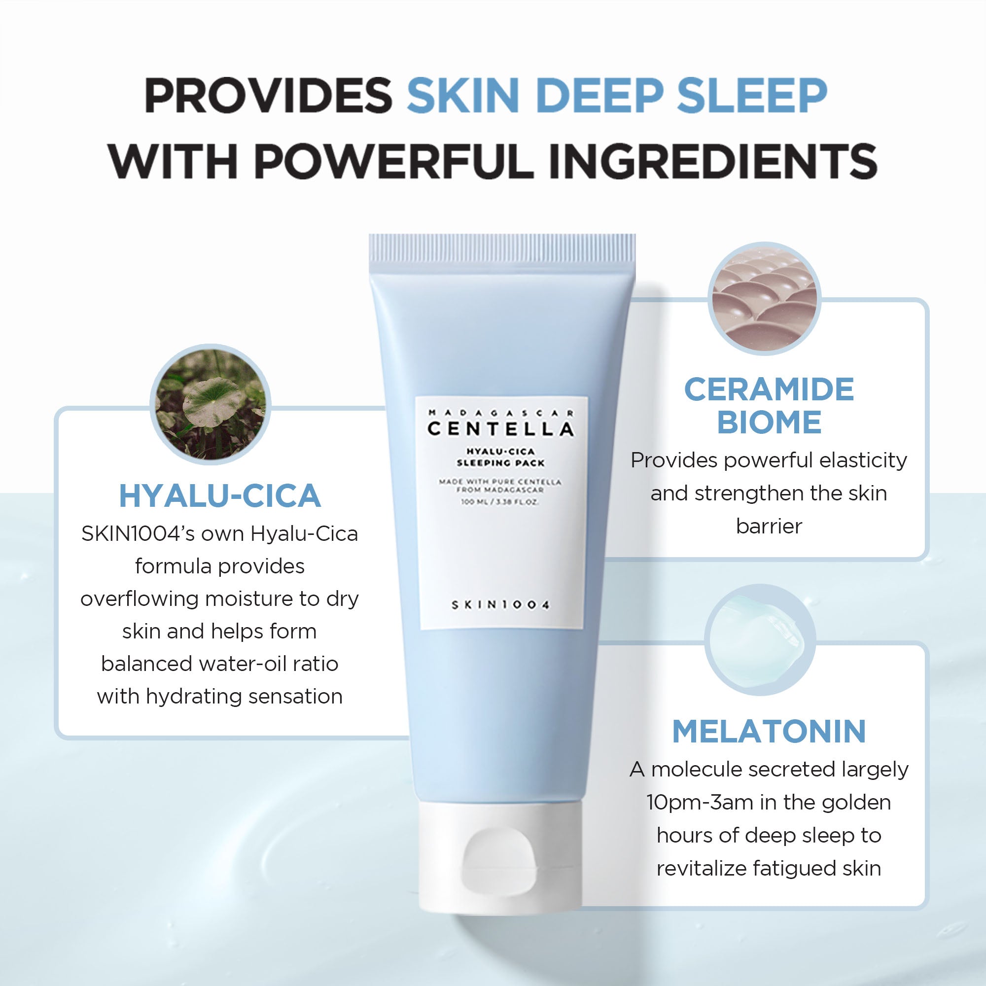 SKIN1004 Madagascar Centella Hyalu-Cica Sleeping Pack