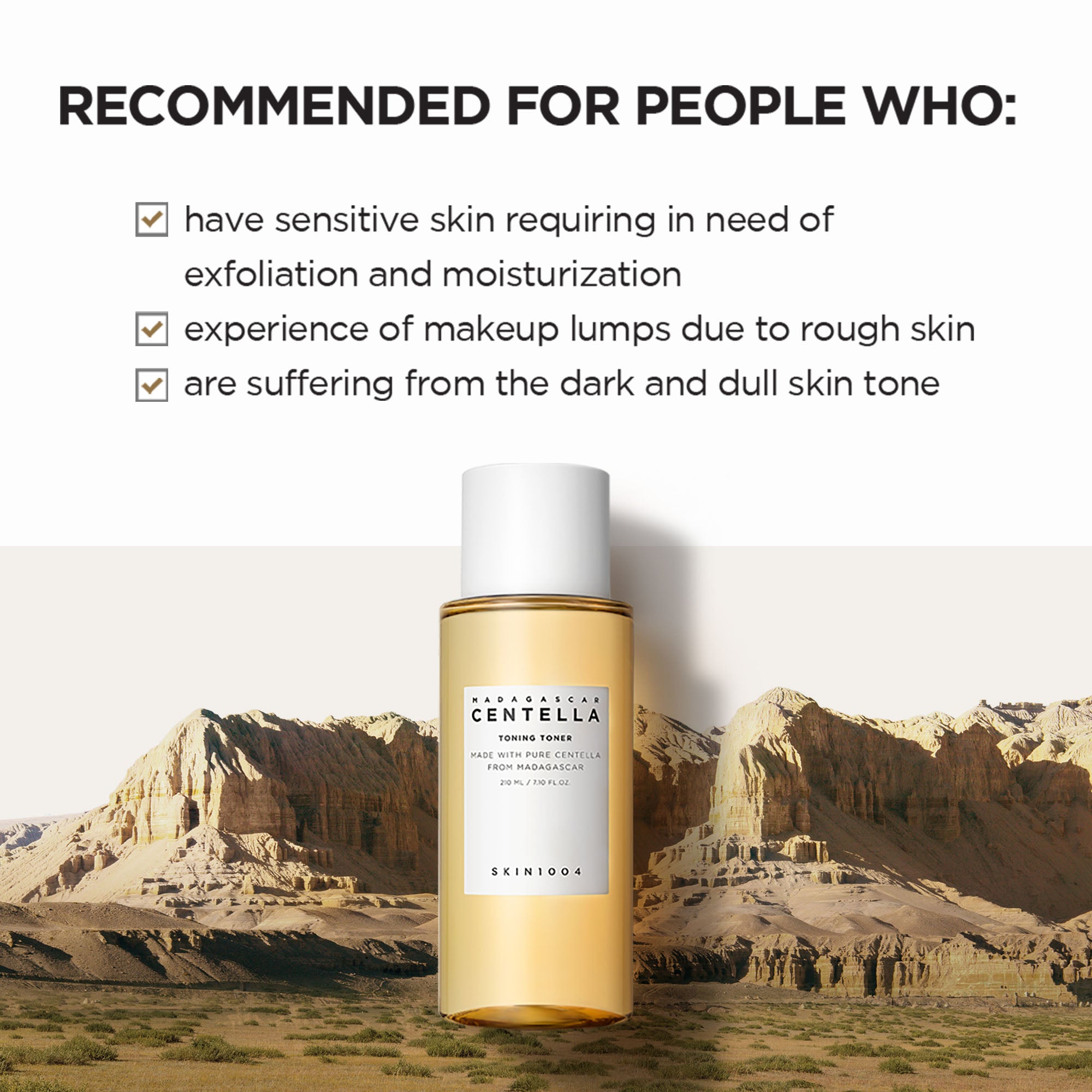 SKIN1004 Madagascar Centella Toning Toner