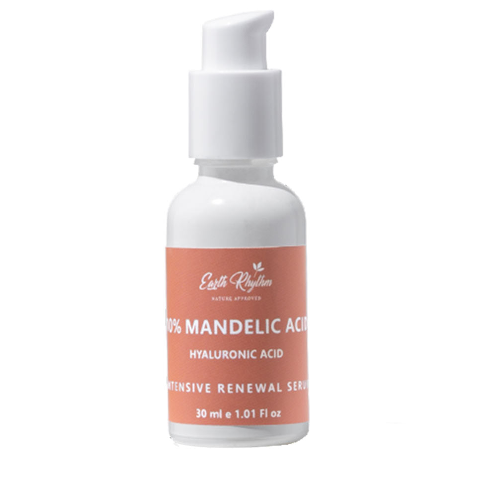 Shop Earth Rhythm 10% Mandelic acid + Hyaluronic acid intensive renewal serum on Sublime Life. Effective against fine lines and dullness.