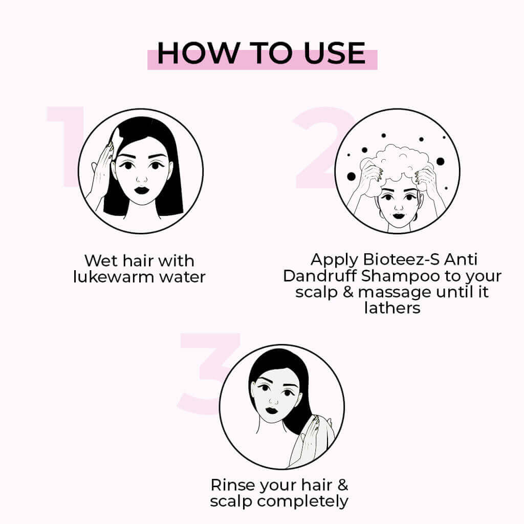 Fixderma Bioteez-S Anti Dandruff Shampoo