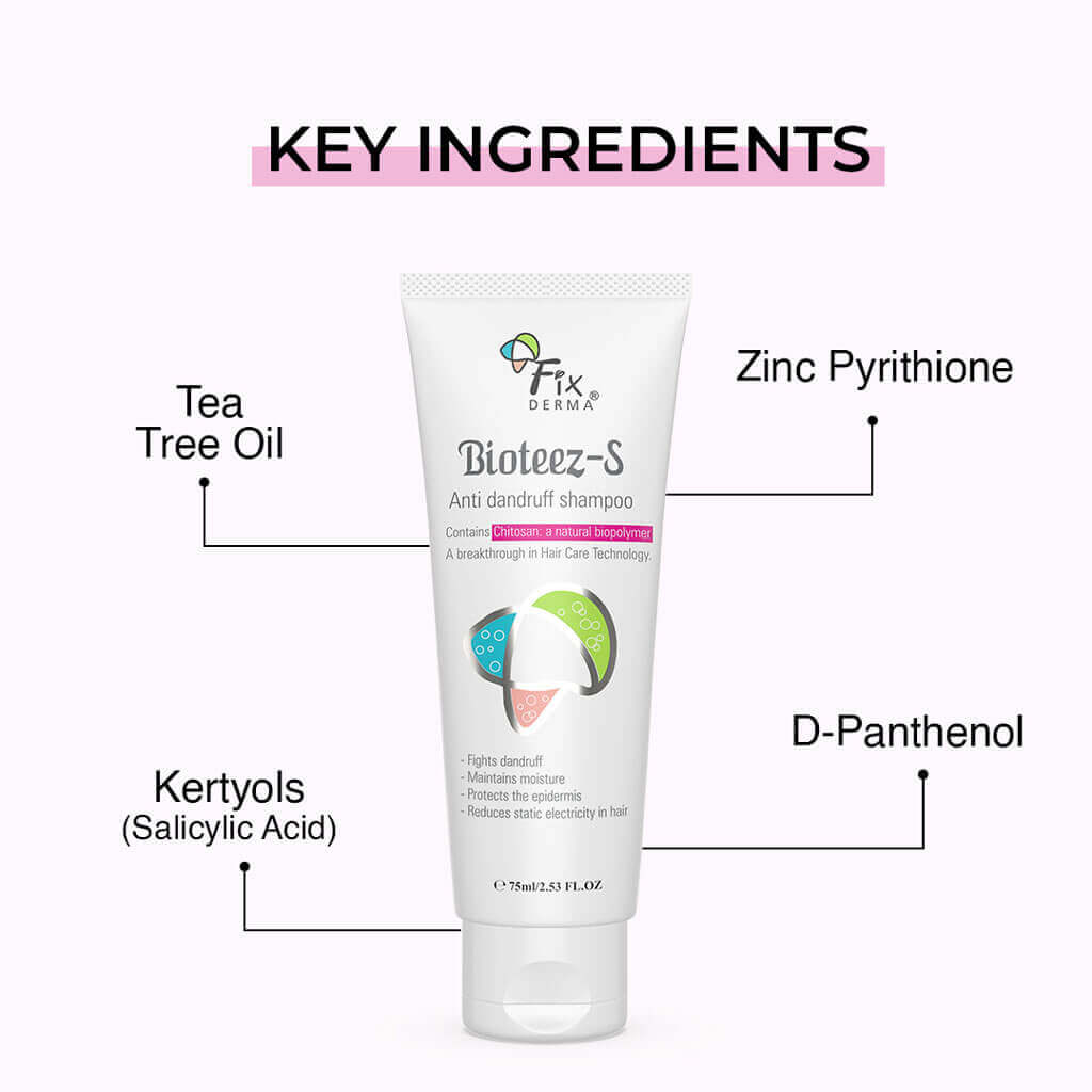 Fixderma Bioteez-S Anti Dandruff Shampoo