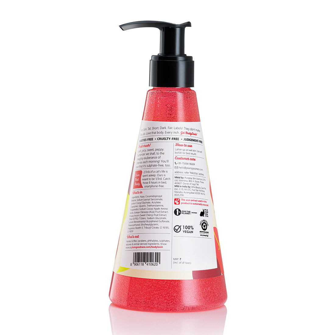 Plum BodyLovin' Drivin' Me Cherry Shower Gel