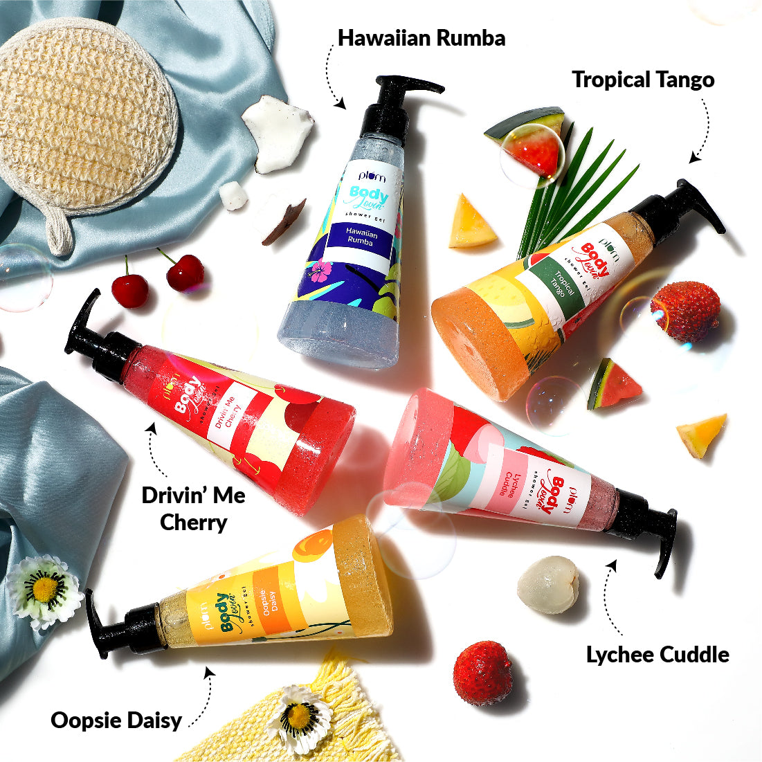 Shop Plum BodyLovin’ Hawaiian Rumba Shower Gel on Sublime Life. Helps fight inflammation, body-acne and much more.