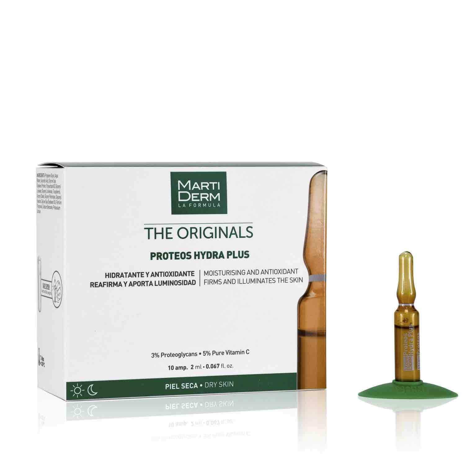 Shop Proteos Hydra Plus 10 Ampoules from Martiderm on SublimeLife.in. Best for correcting wrinkles and moisturising the skin.