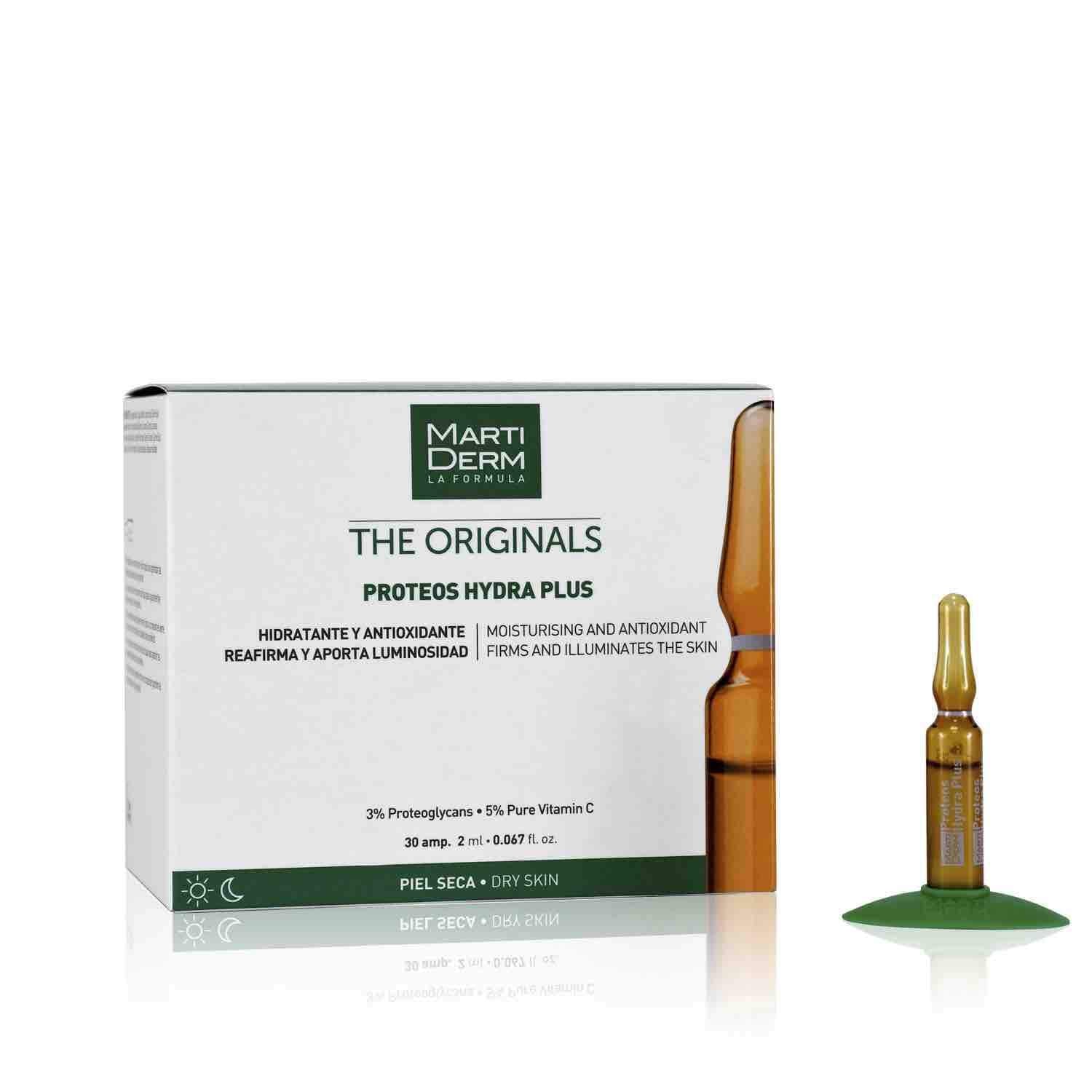 Shop Proteos Hydra Plus 30 Ampoules from Martiderm on SublimeLife.in. Best for correcting wrinkles and moisturising the skin.