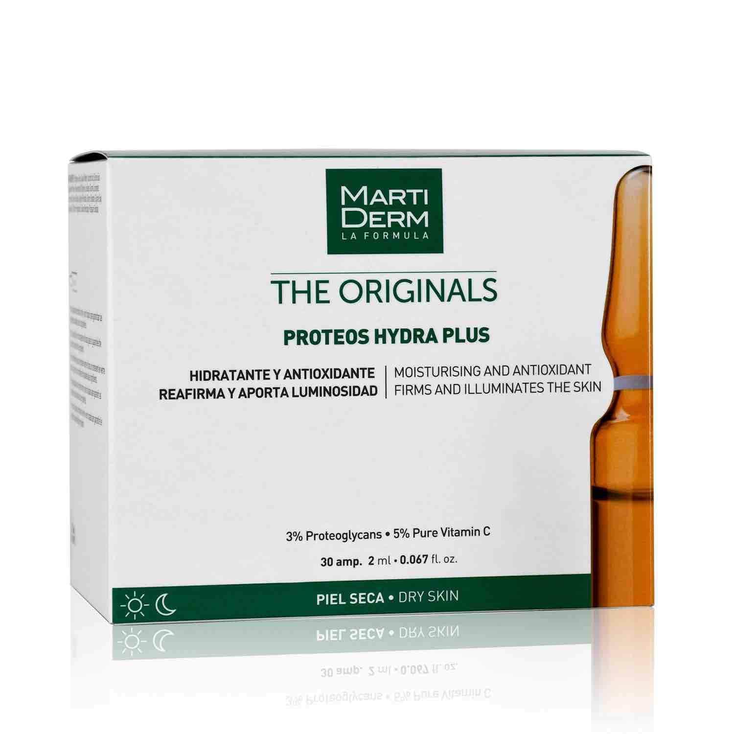 Shop Proteos Hydra Plus 30 Ampoules from Martiderm on SublimeLife.in. Best for correcting wrinkles and moisturising the skin.