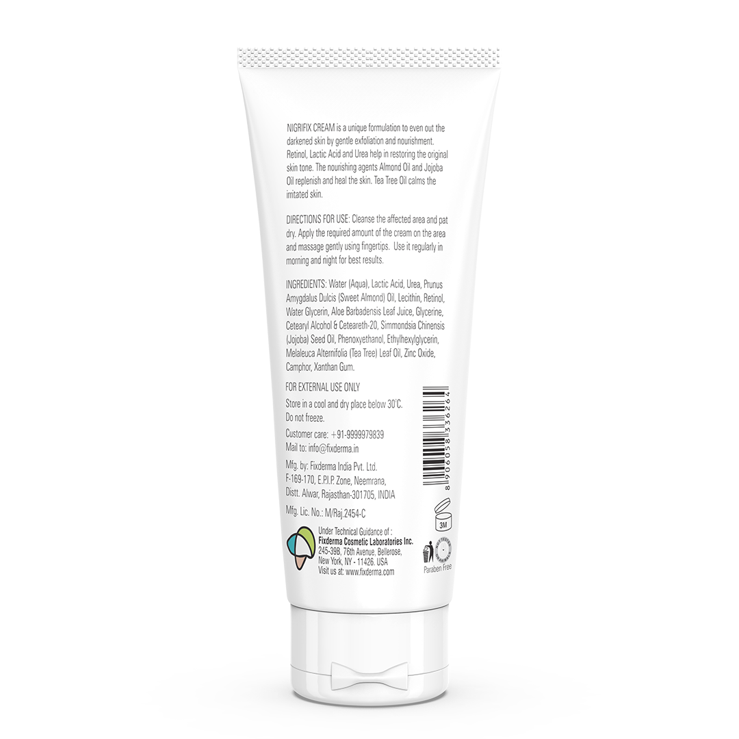 Fixderma Nigrifix Cream for Dark Elbows Neck areas