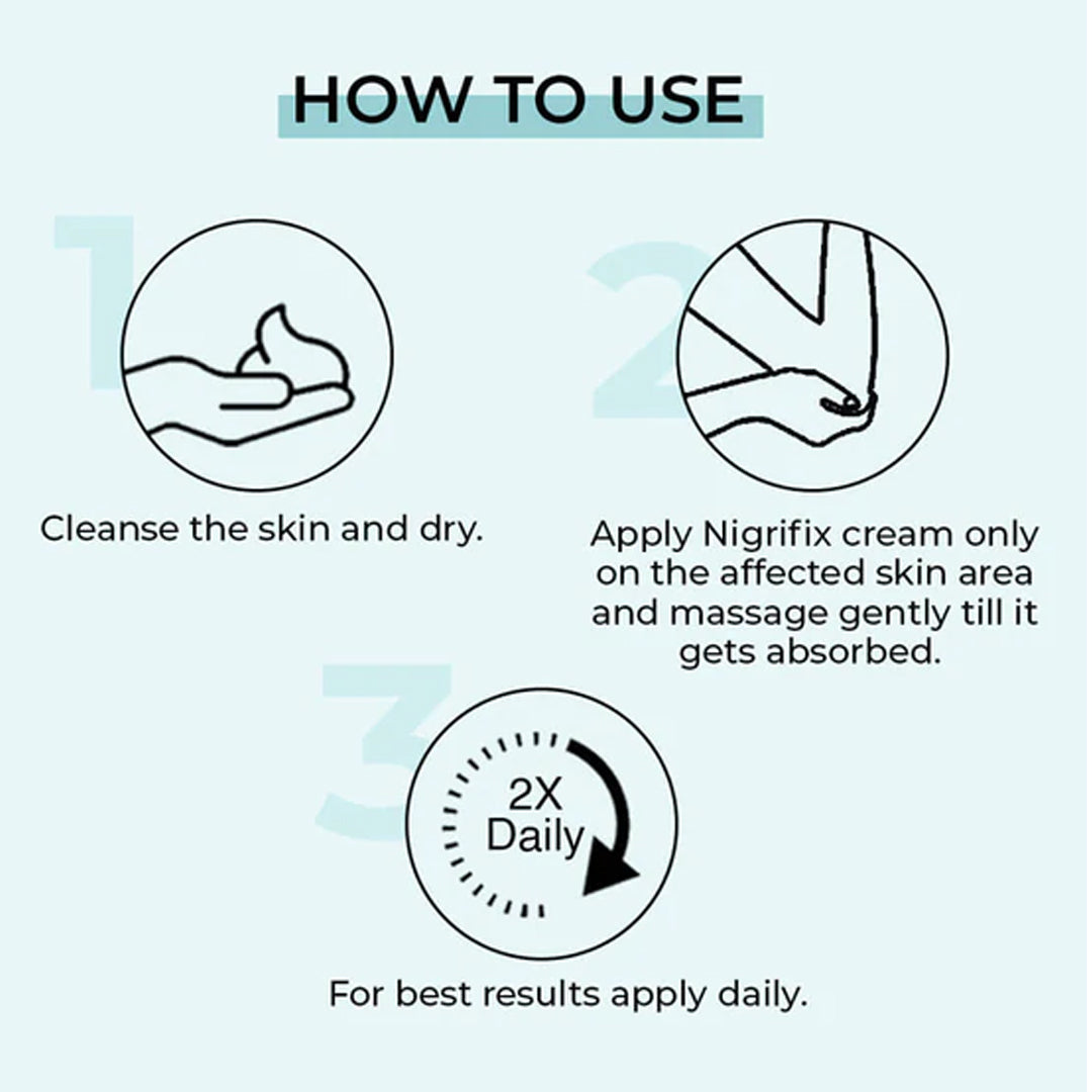 Fixderma Nigrifix Cream for Dark Elbows Neck areas