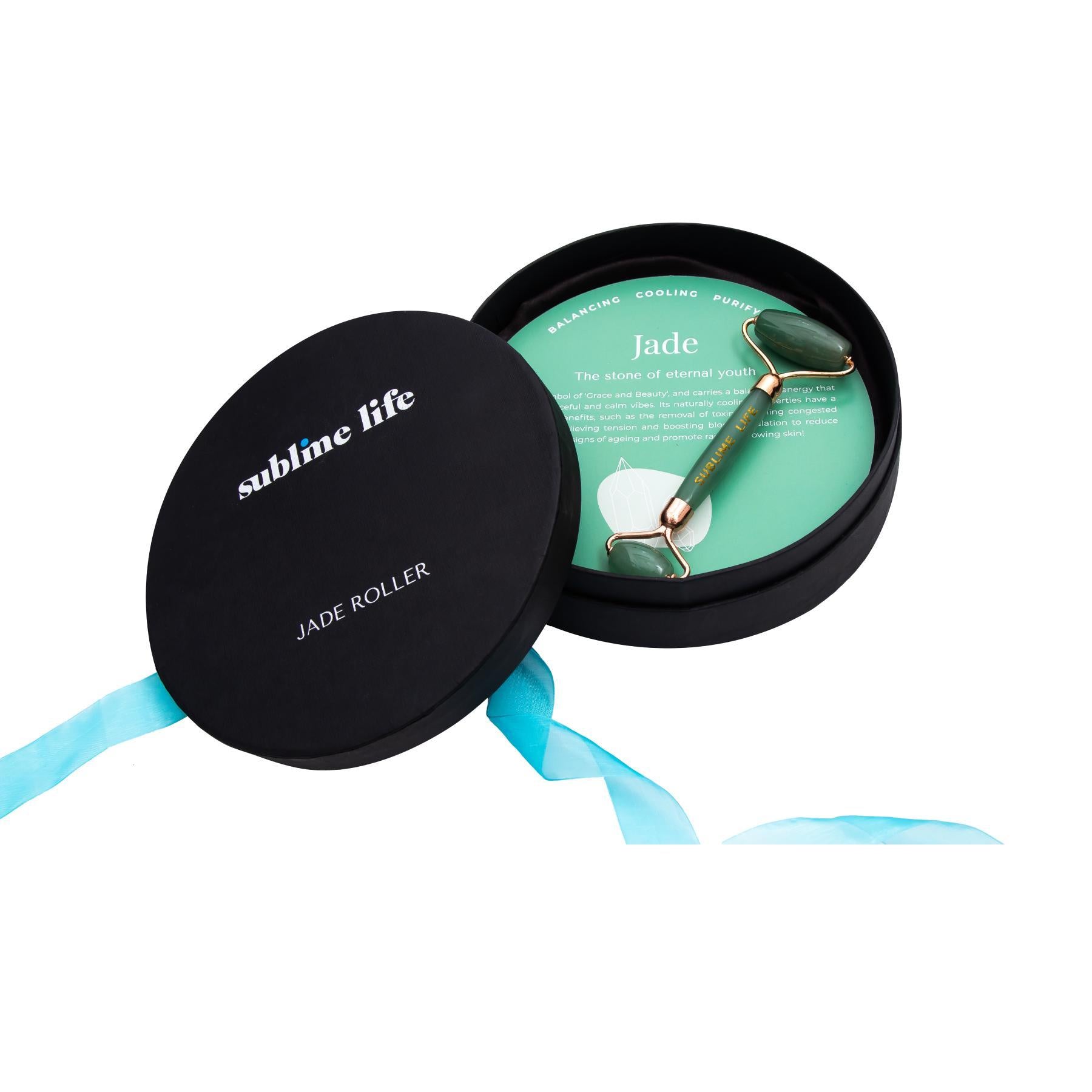 Shop Jade Roller on SublimeLife.in. Best for giving your skin an instant wake up call and also tightens the skin.