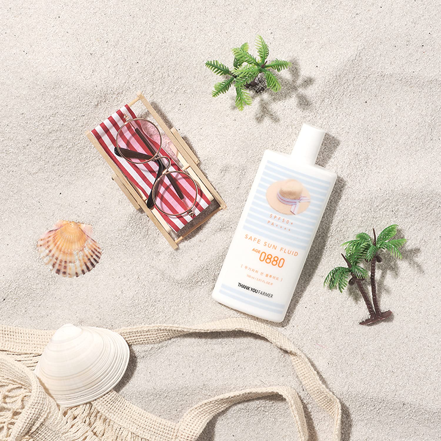 Thank You Farmer Safe Sun Fluid Age 0880 Spf50+ Pa++++