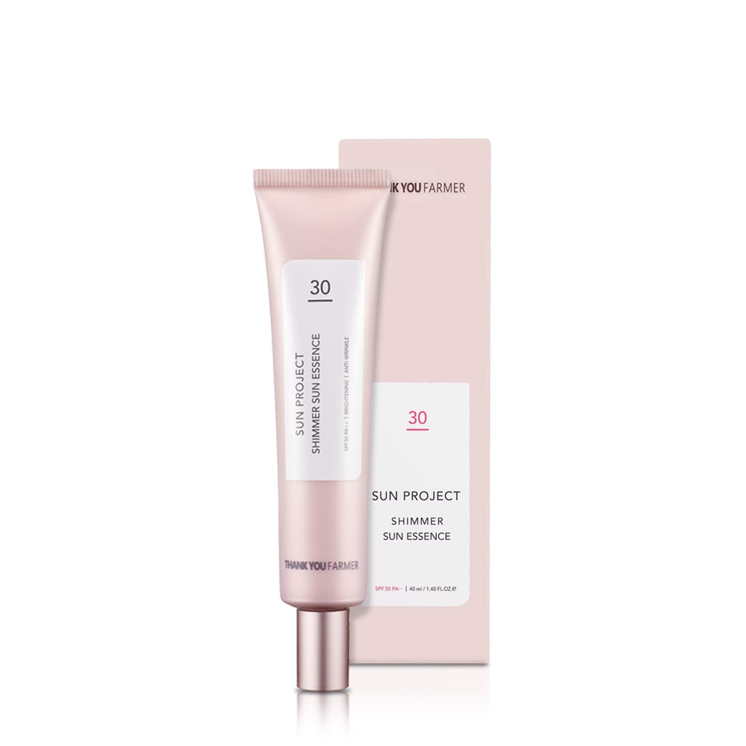 Thank You Farmer Sun Project Shimmer Sun Essence Spf30 Pa++