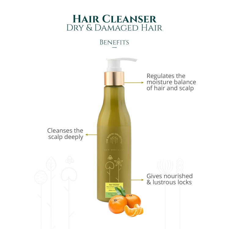 The Earth Collective Hair Cleanser - Dry And Damaged