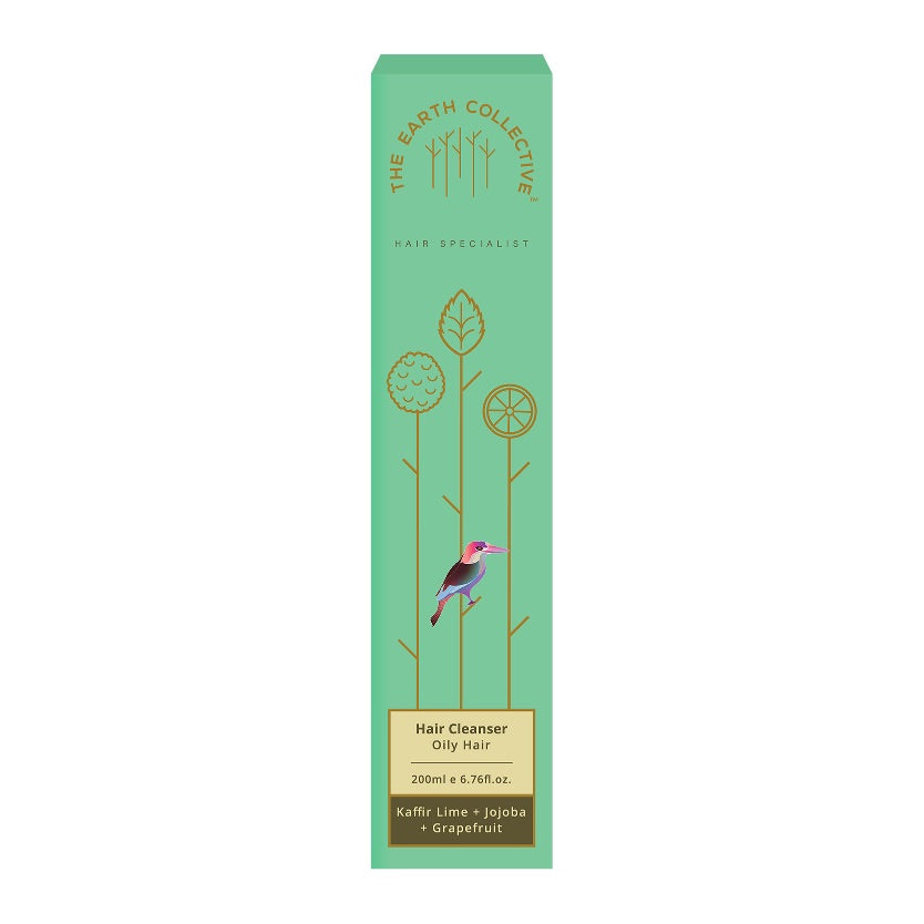 The Earth Collective Hair Cleanser- Oily Hair