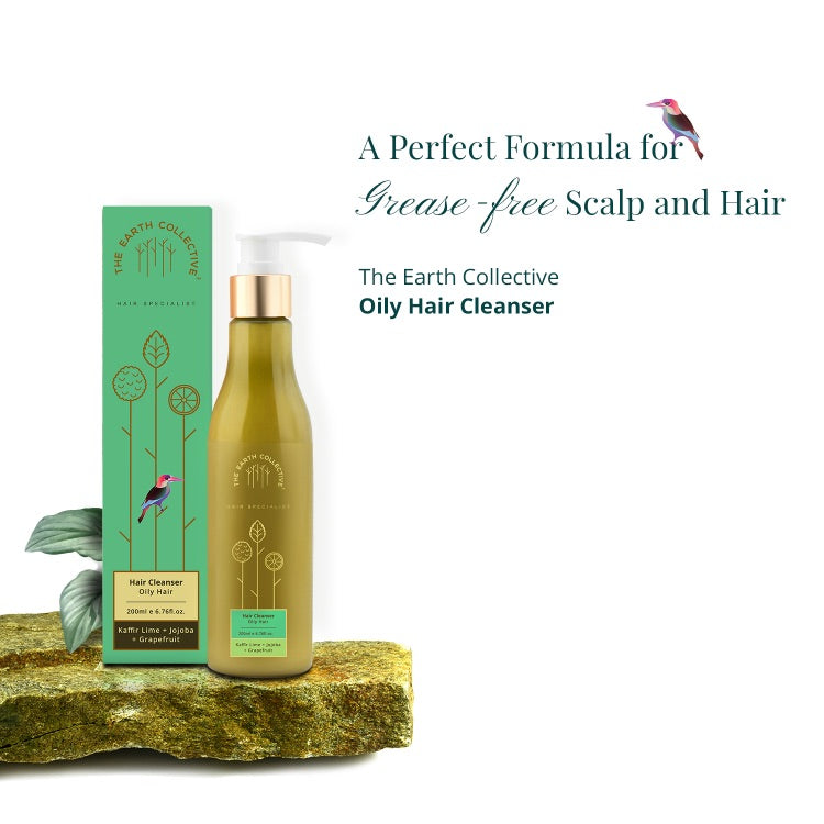 The Earth Collective Hair Cleanser- Oily Hair