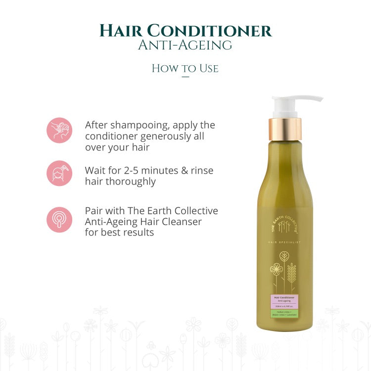 The Earth Collective Hair Conditioner- Anti Ageing