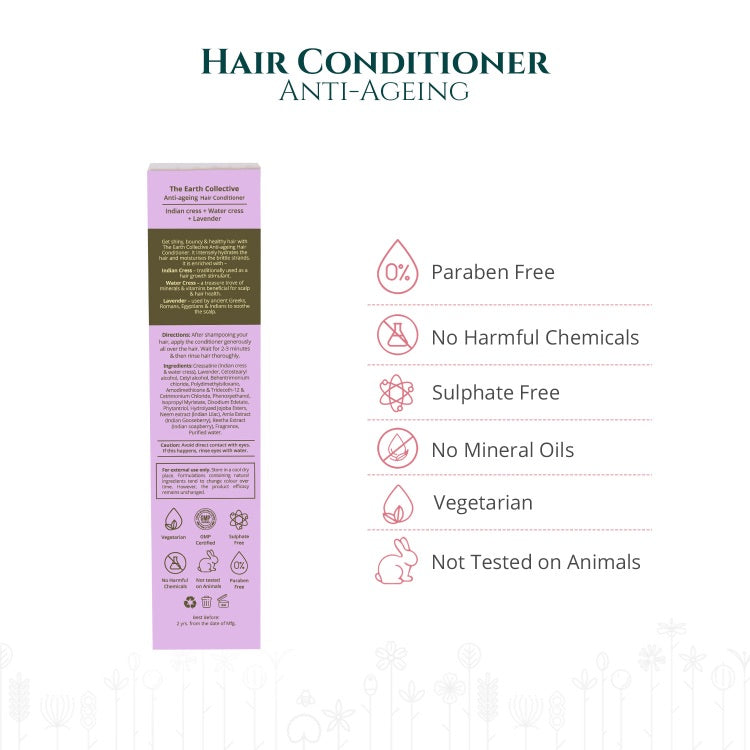 The Earth Collective Hair Conditioner- Anti Ageing