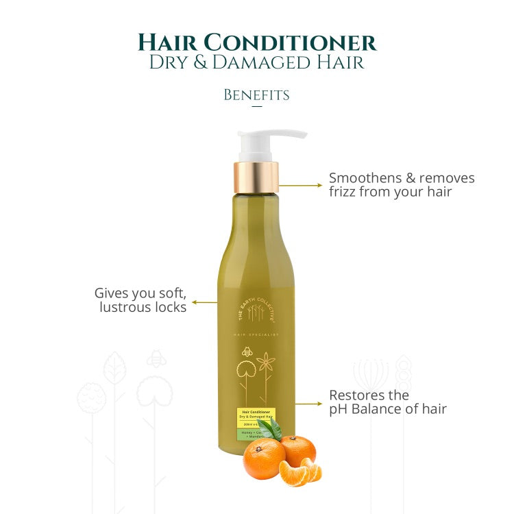 The Earth Collective Hair Conditioner- Dry And Damaged