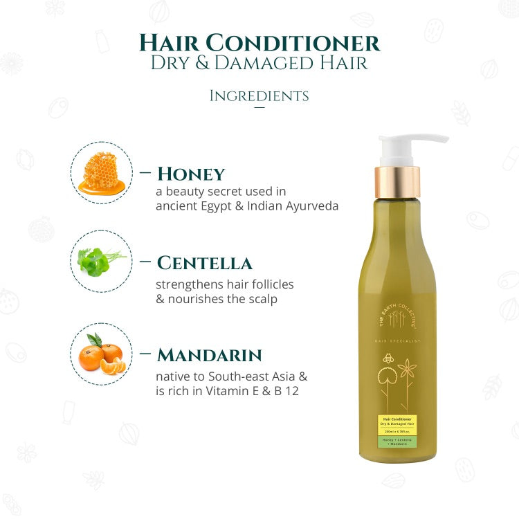 The Earth Collective Hair Conditioner- Dry And Damaged