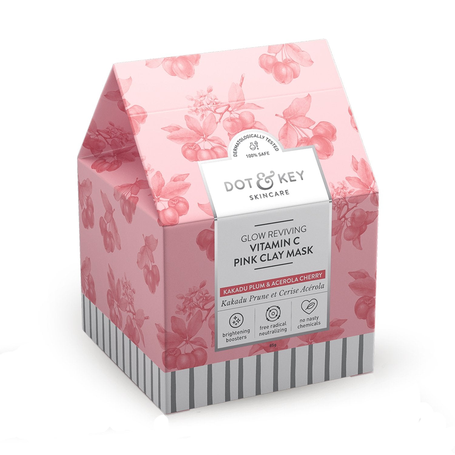 Shop Dot & Key Glow Reviving Vitamin C Pink Clay Mask on Sublime Life. Gently Deep Cleanses and Nourishes Skin.