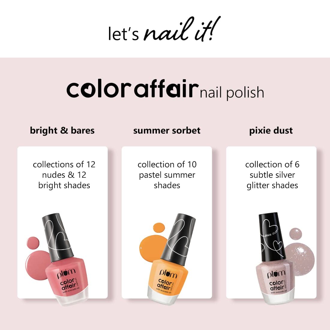Plum Color Affair Nail Polish Summer Sorbet Collection - Blueberry - 160