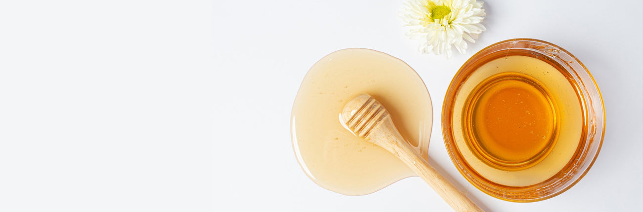This is an image for a blog on Honey in skincare on www.sublimelife.in 