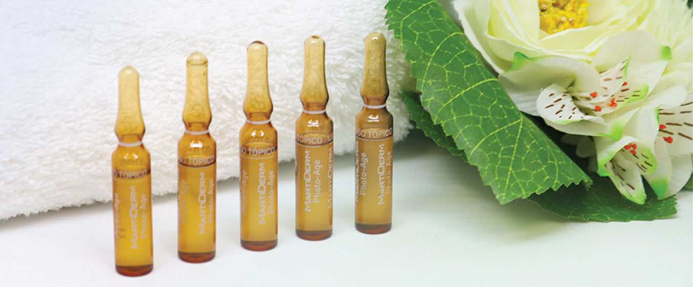 This is an Image of Skin Ampoules from Martiderm