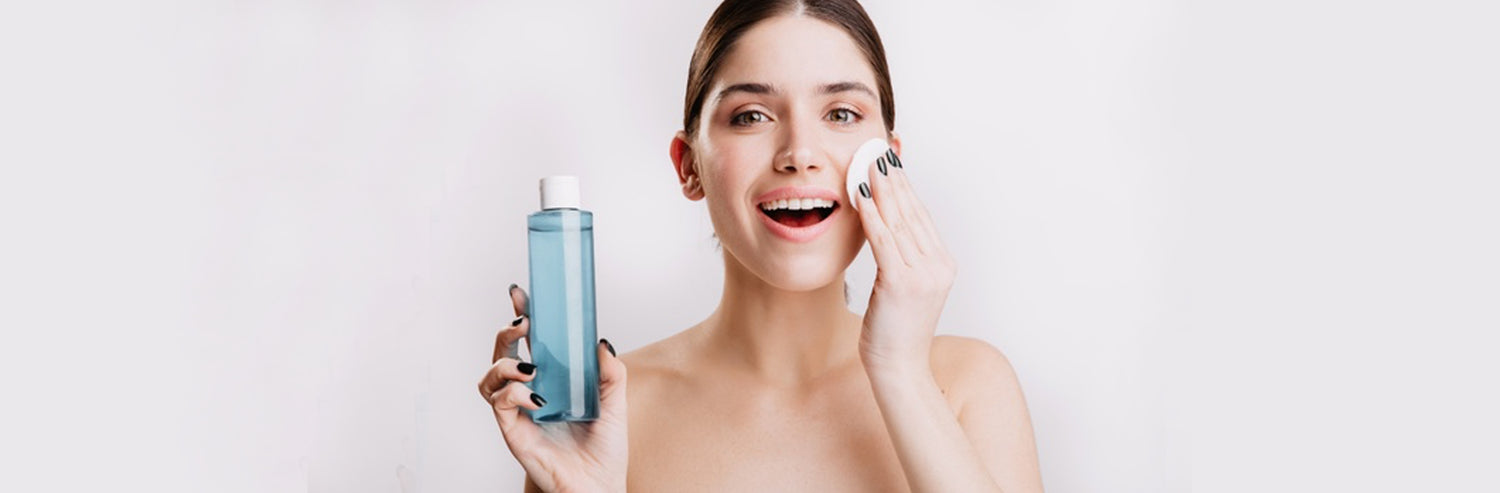 This is a header image for a blog on importance of toner in your skincare routine on www.sublimelife.in 