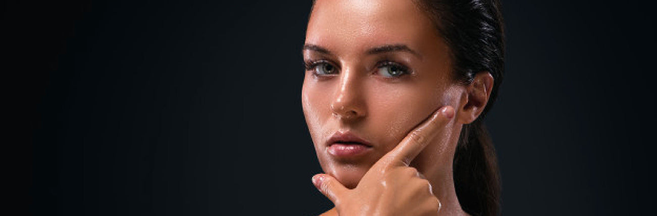 This is an image for the article on how to build skincare routine AM and PM for oily and acne prone skin.