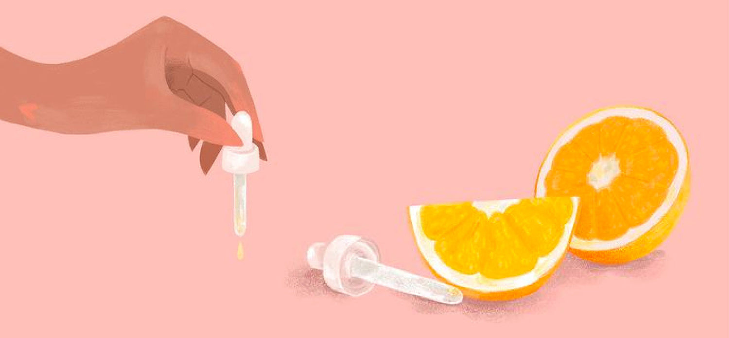 This is an image of using Vitamin C in skincare and the questions asked frequently about it on sublimelife.in