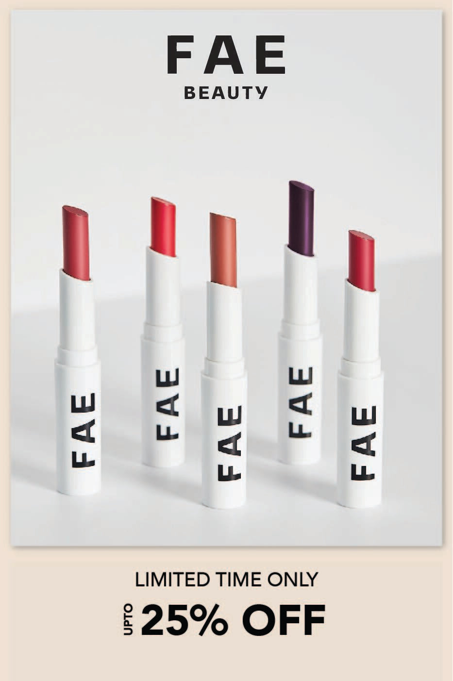 Shop the best matte lipsticks with vegan, cruelty-free and fragrance free ingredients from Fae Beauty on SublimeLife.in.