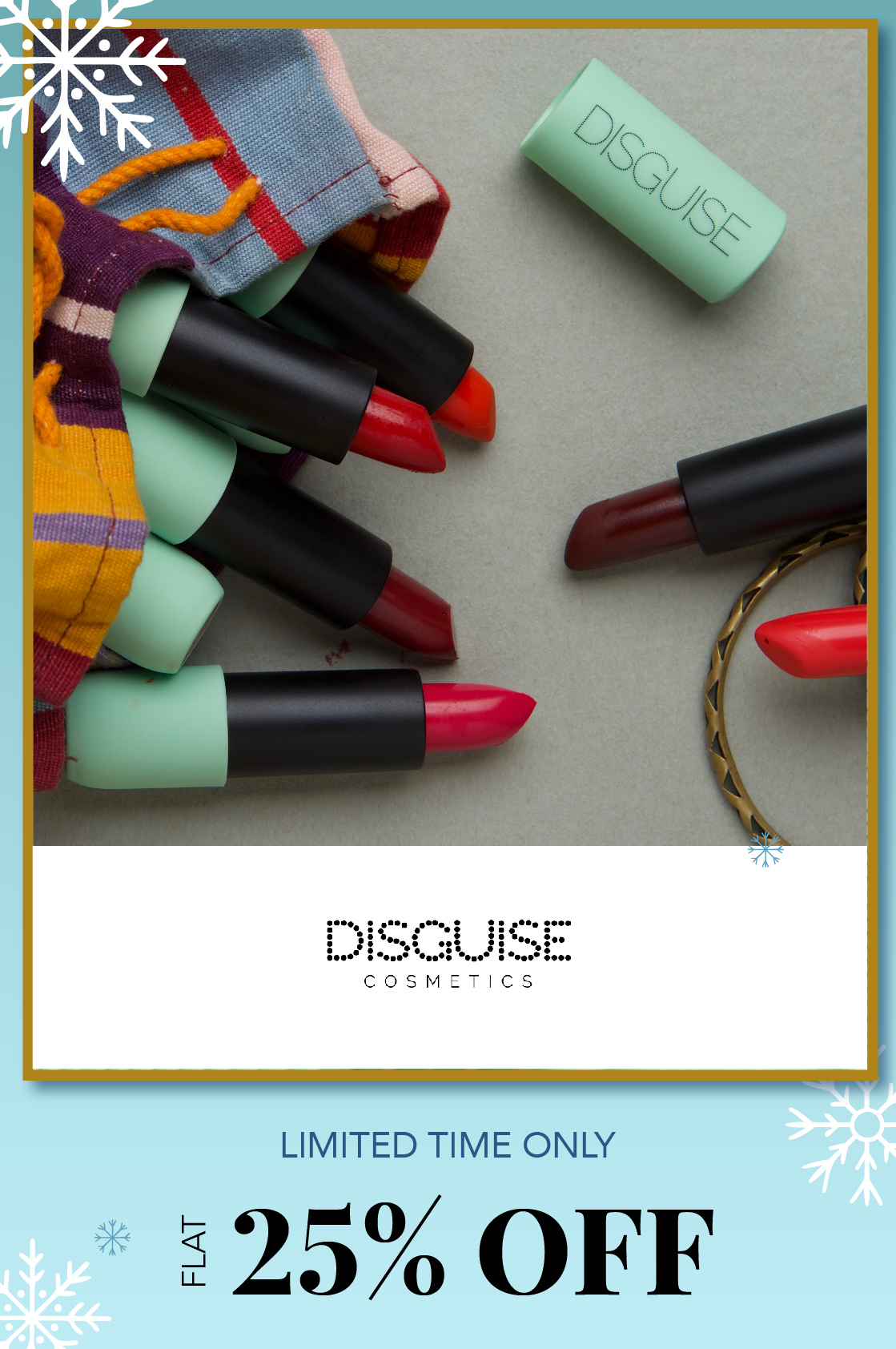 Shop our range of Vegan and Cruelty-Free Makeup products from Disguise Cosmetics on SublimeLife.in.