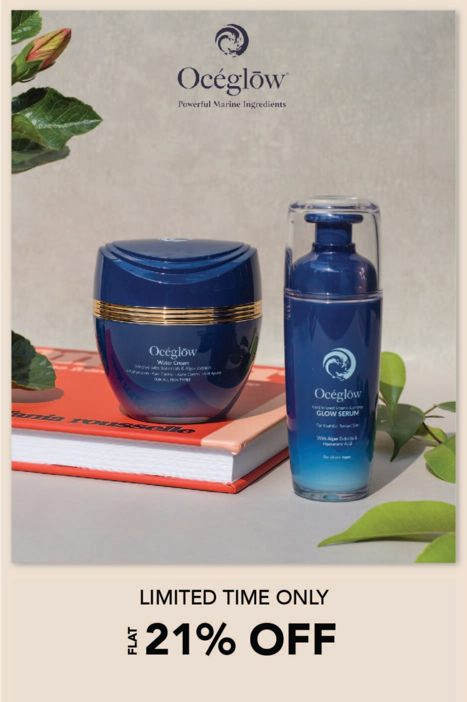 Shop for best, high-performance skincare such as natural moisturisers and serums in India from Oceglow on SublimeLife.in.