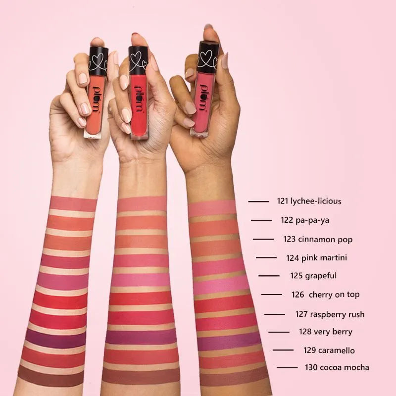 Plum Matte In Heaven Liquid Lipstick Caramello - 129