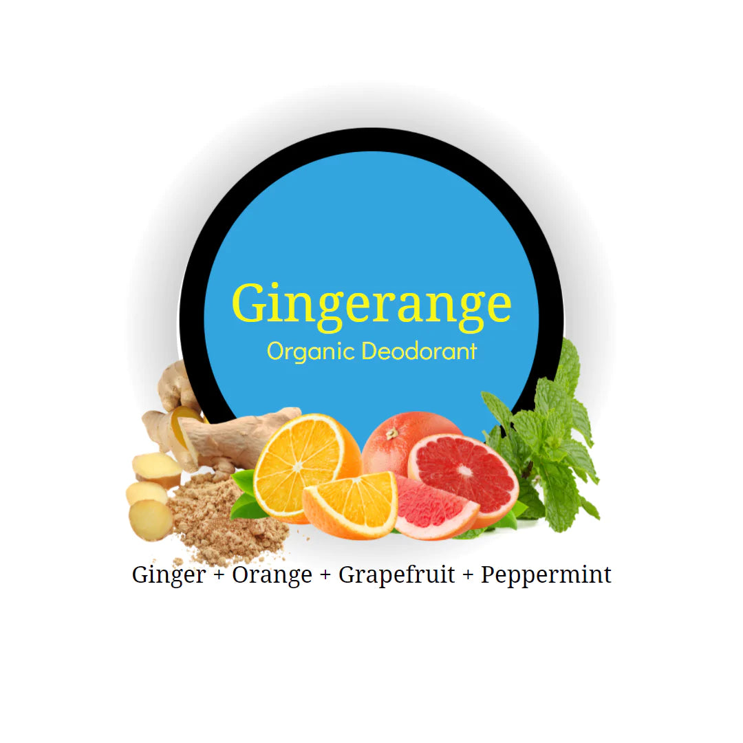 Rustic Art Gingerange Organic Deodorant Balm
