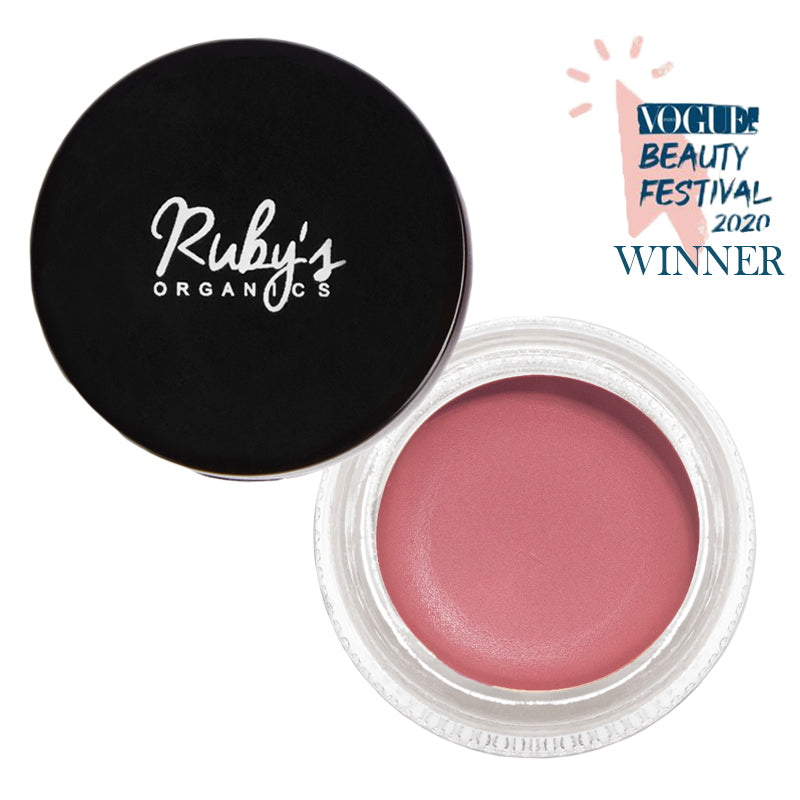Ruby's Organics Cream Blush - Deep Rose
