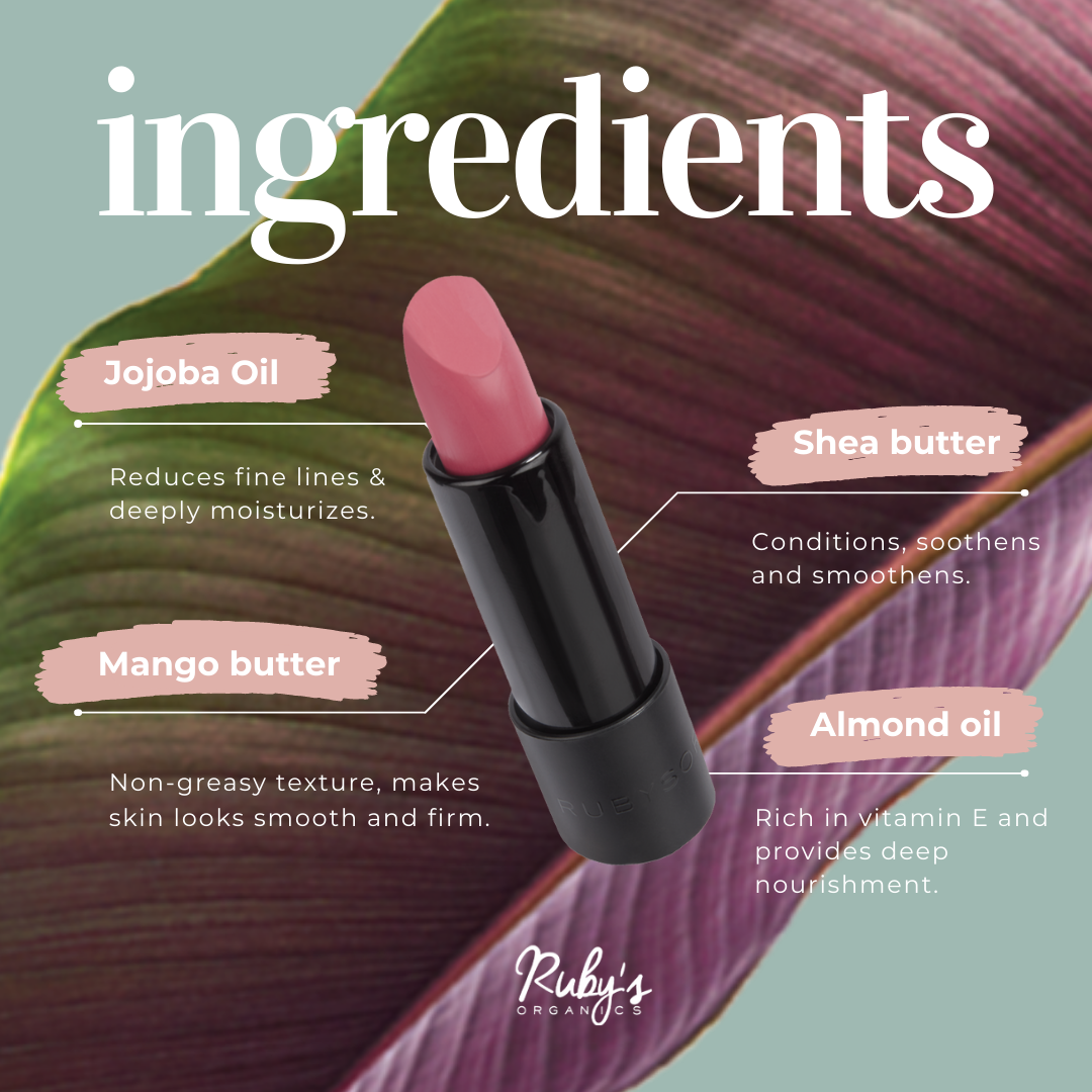 Ruby's Organics Lipstick Apricot