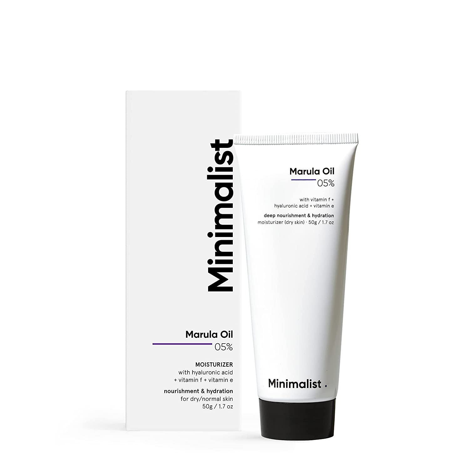 Minimalist 5% Marula Oil Face Moisturizer For Dry Skin