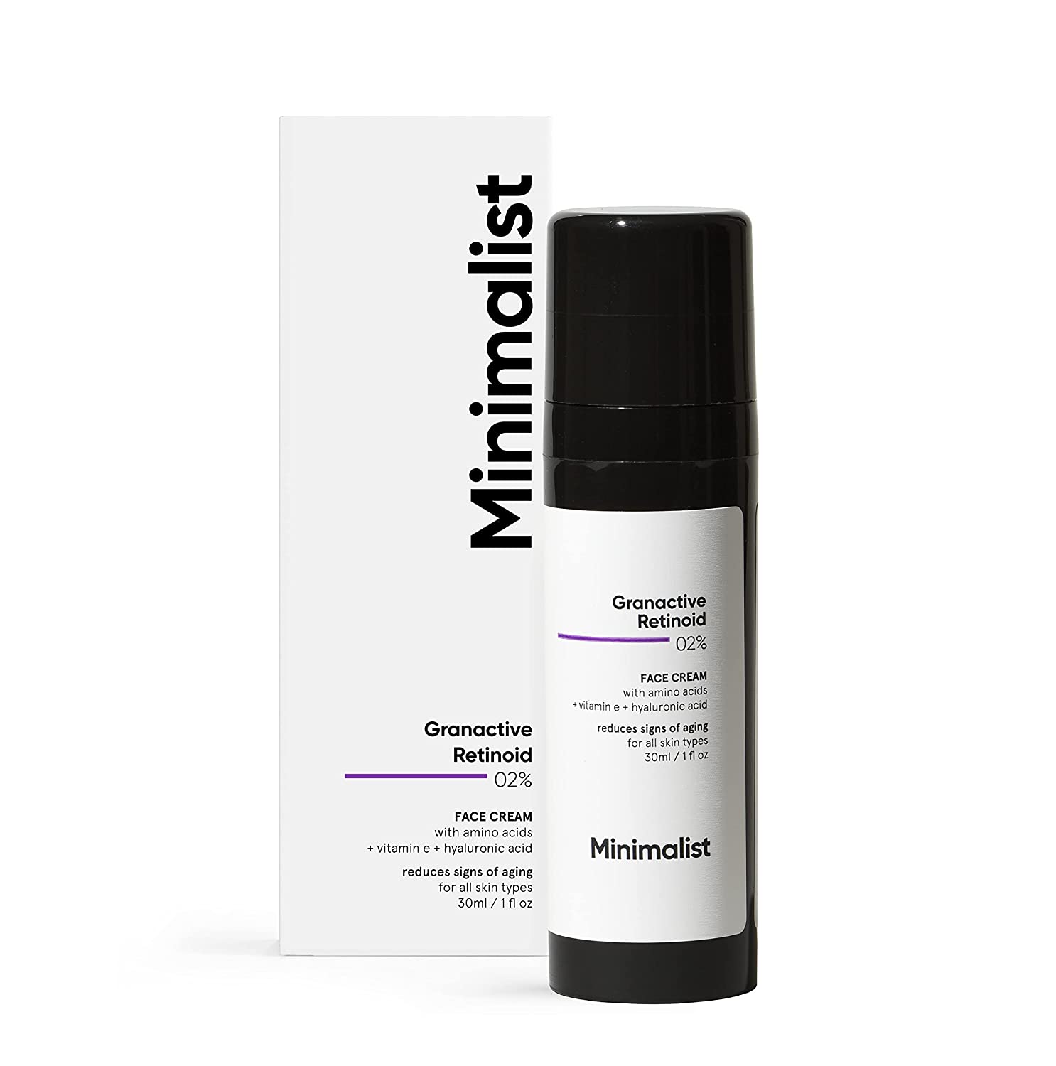 Minimalist Granactive Retinoid 02 % Face Cream