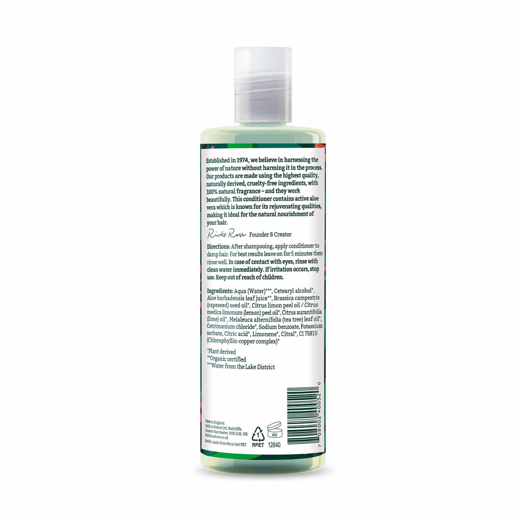 Shop Aloe Vera Conditioner from Faith in Nature on SublimeLife.in. Best for providing natural nourishment to your hair.