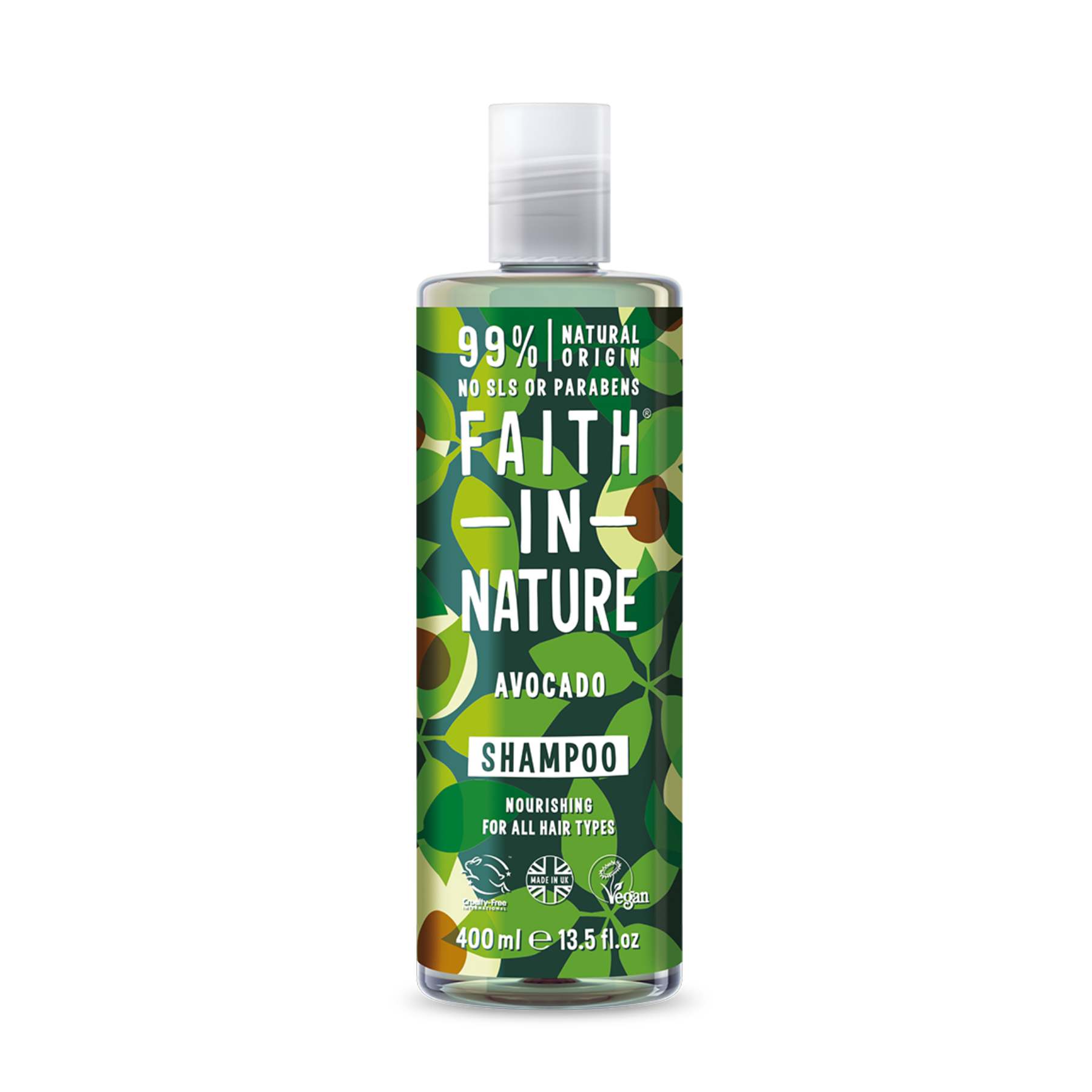 Shop Avocado Shampoo from Faith in Nature on SublimeLife.in. Best for nourishing and revitalising your hair.