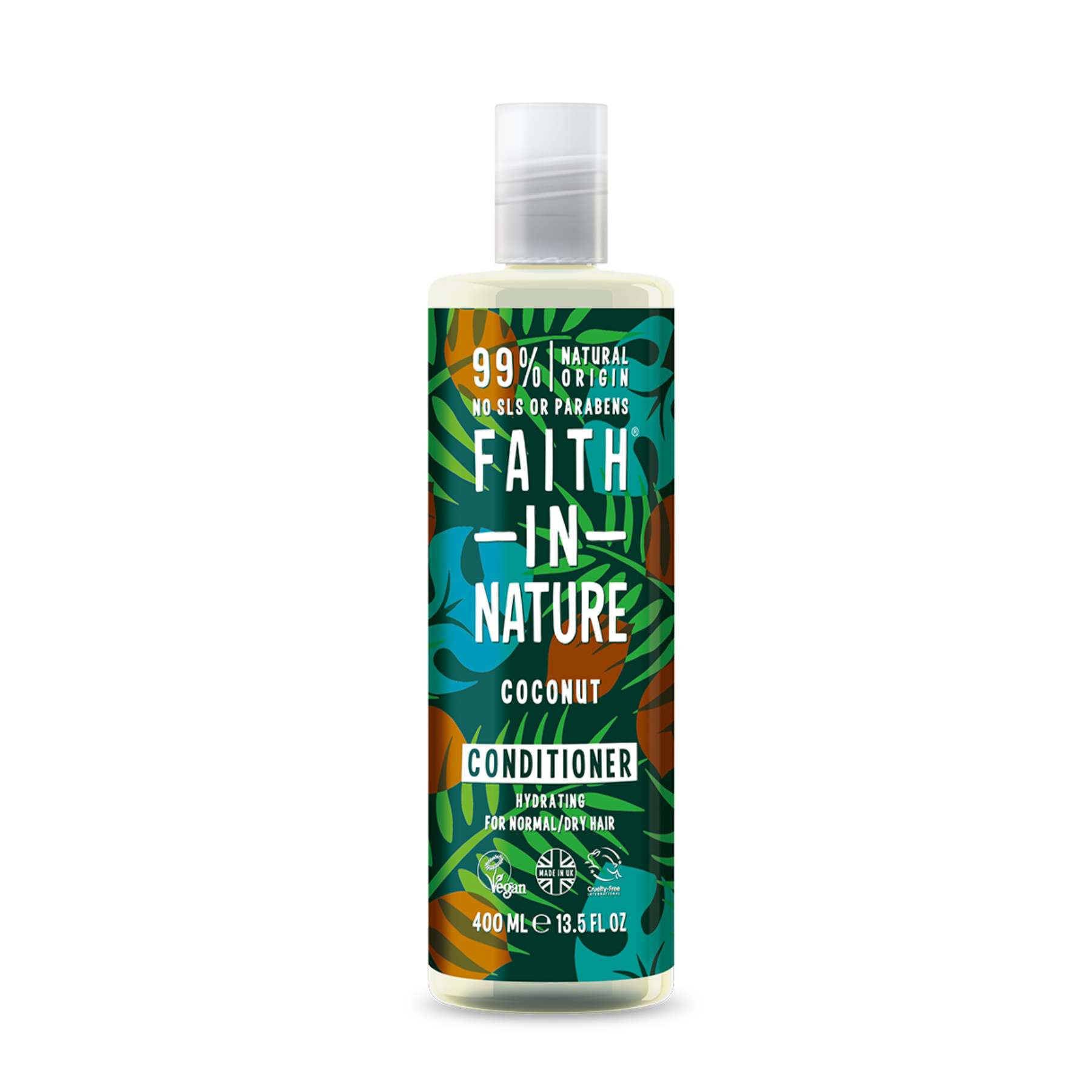  Shop Faith In Nature Shampoo Coconut Conditioner 400 ml | Hair Damage on Sublime Life. Restore hair damage with the goodness of Coconut